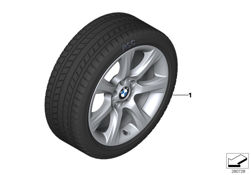 Winter wheel w.tire star sp.396 - 18