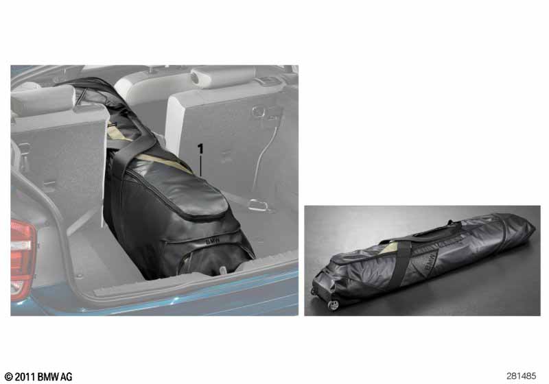 Ski and snowboard case BMW Lines