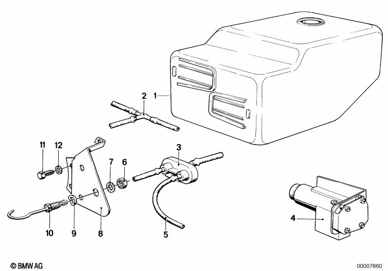 Genuine BMW 07119918412 R50 E24 E12 Self Tapping Screw AM6X12 (Inc. 630CSi, 528i & 535i) | ML Performance EU Car Parts