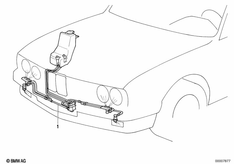 Headlight cleaning system