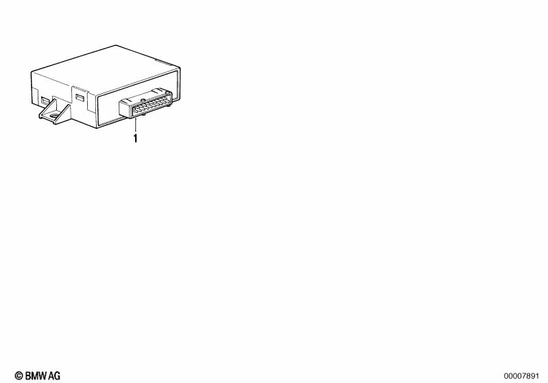 Control unit E-M folding top