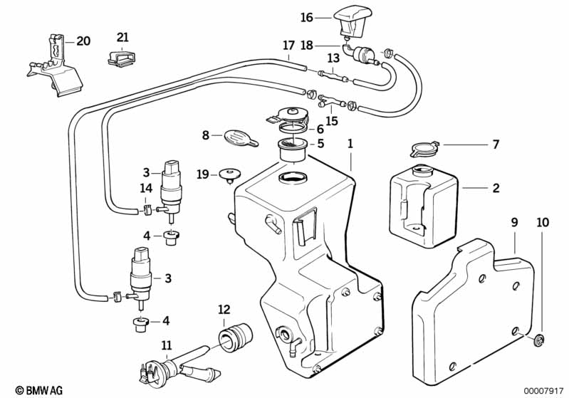 Genuine BMW 61661382908 Connection Piece (Inc. 740i) | ML Performance UK Car Parts
