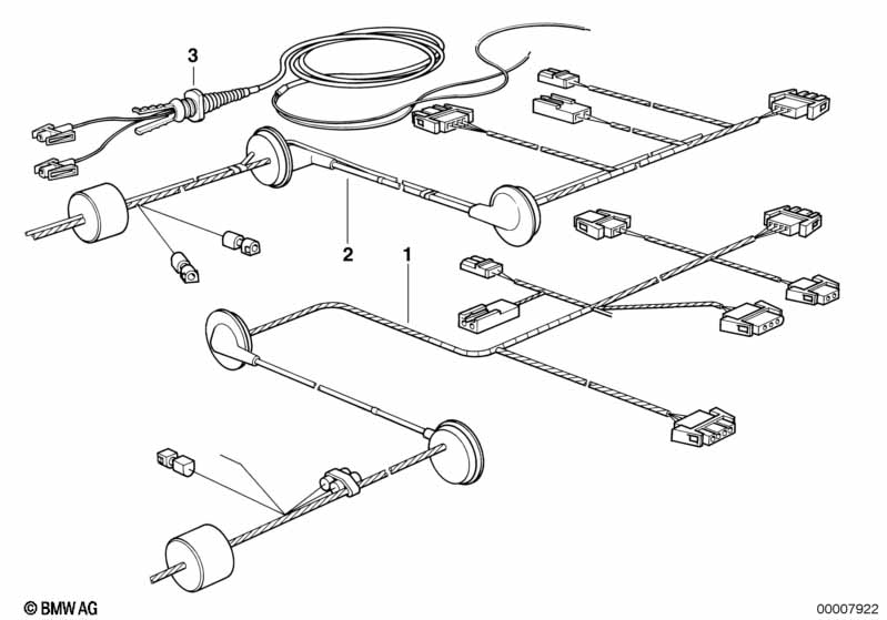 Repair wiring for trunk lid