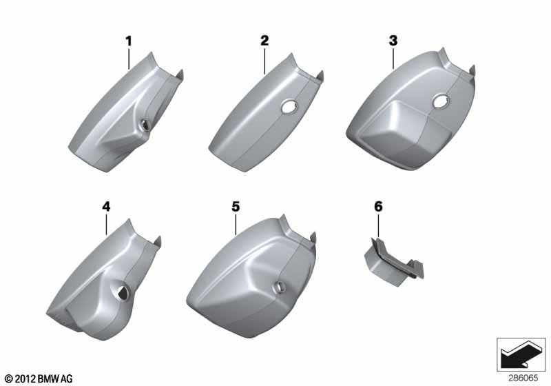 Covers for interior rearview mirror
