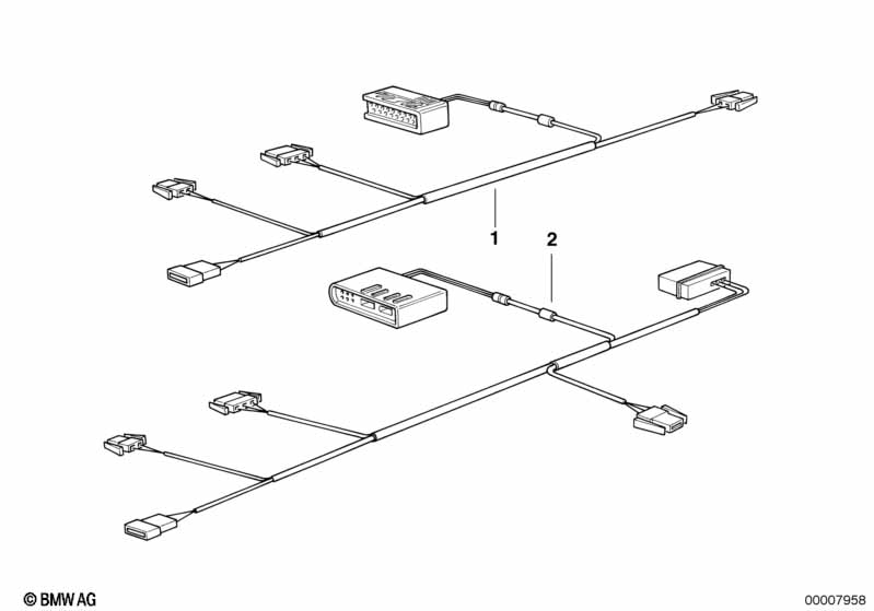 Wiring set steering column mechanism