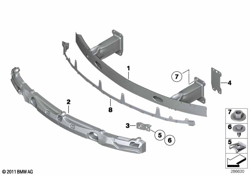 Genuine BMW 51647233750 E89 Spacer Plate 2,0MM (Inc. Z4 18i, Z4 35i & Z4 20i) | ML Performance EU Car Parts