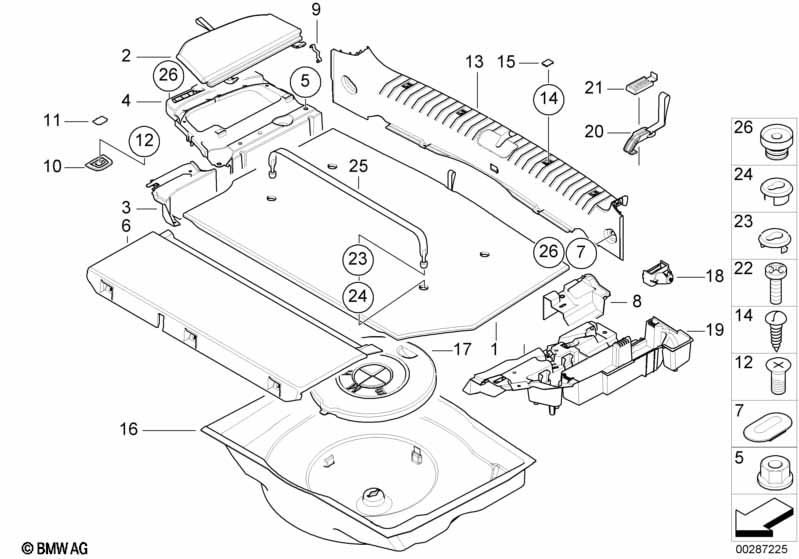 Genuine BMW 51478208379 E46 Loading Sill Cover (Inc. 320d, 323i & 330xi) | ML Performance UK Car Parts