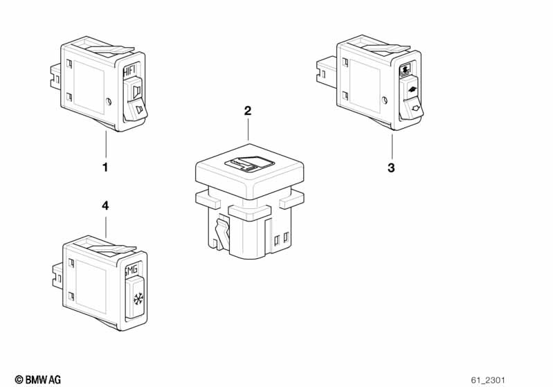 Various switches