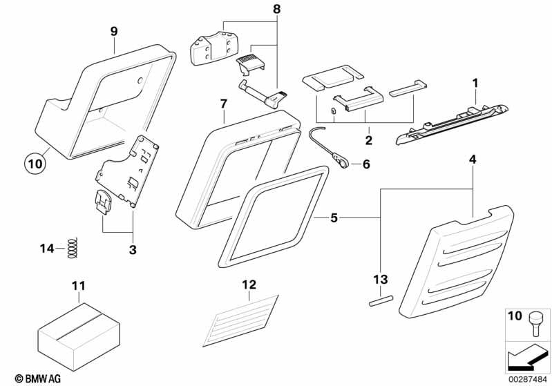 Single parts, Vario case