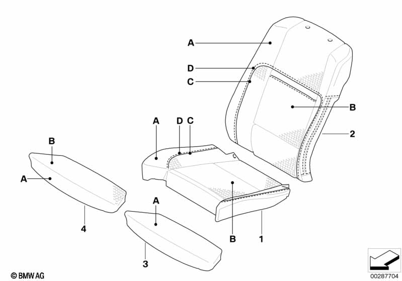 Individual cover,Klima-Leather comf.seat