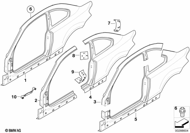 Body-side frame