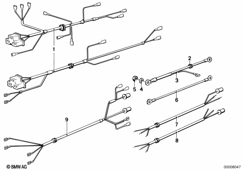 Engine wiring harness