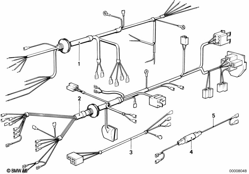 Wiring harness sector chassis
