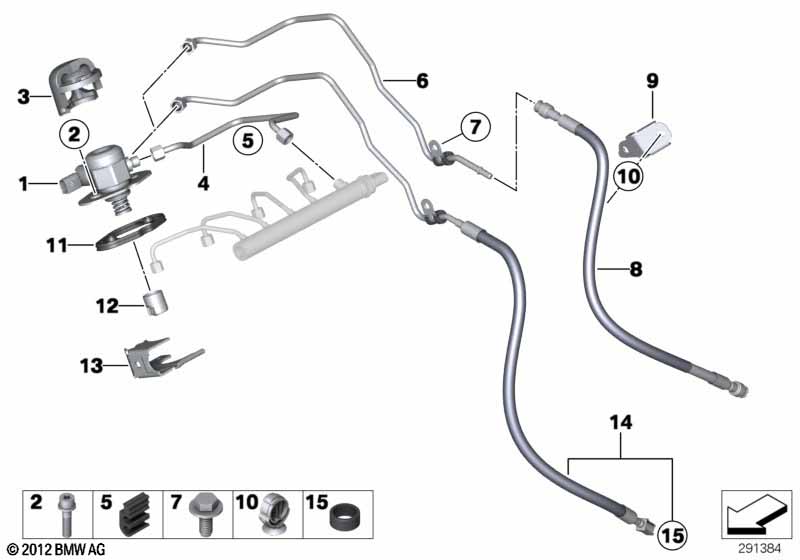 High-pressure pump/Tubing