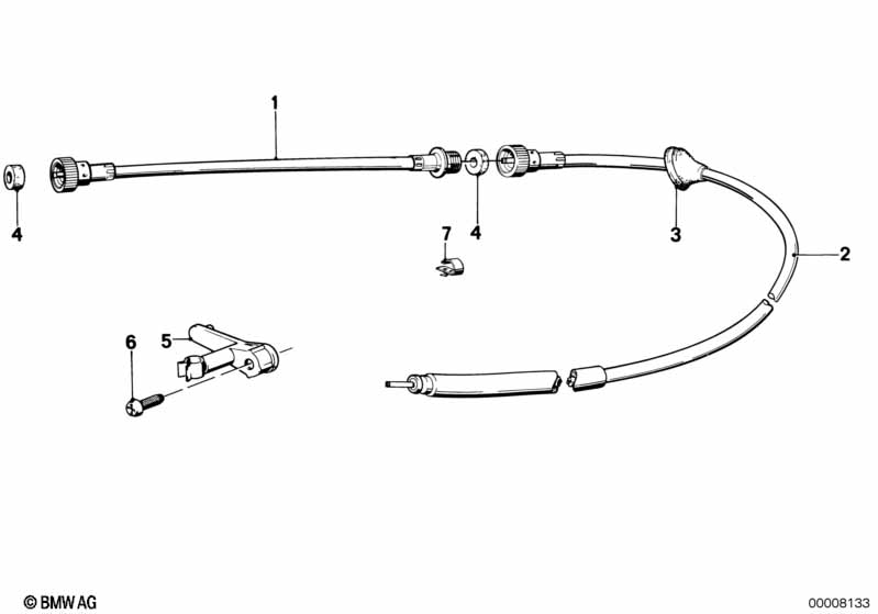 Speedo cable