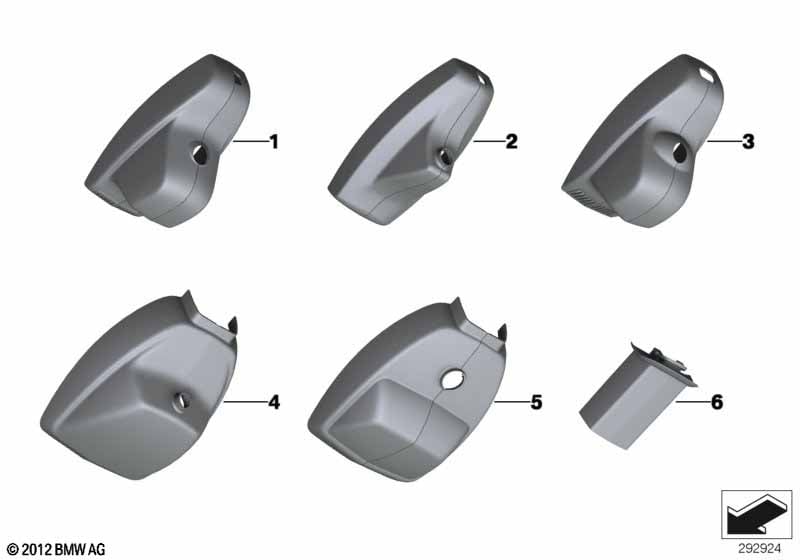 Genuine BMW 51169208277 E71 E72 E70 Cable Duct (Inc. X5 40iX) | ML Performance UK Car Parts