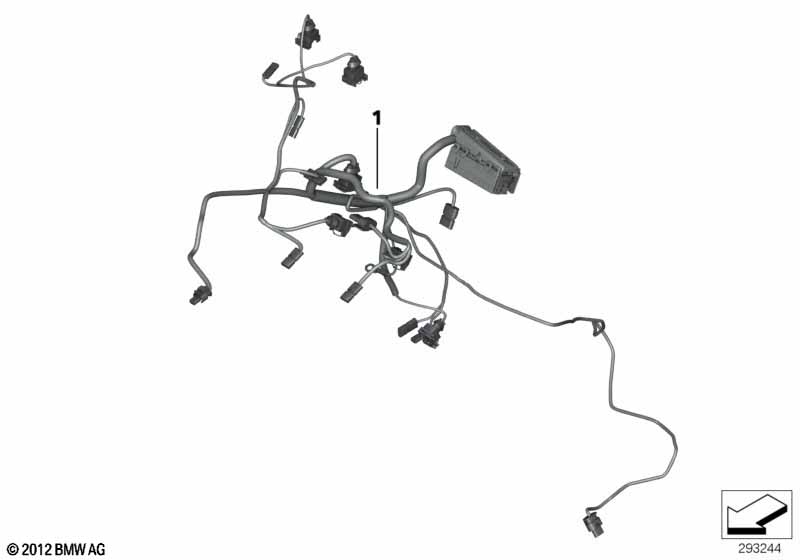 Mazo de cables del motor