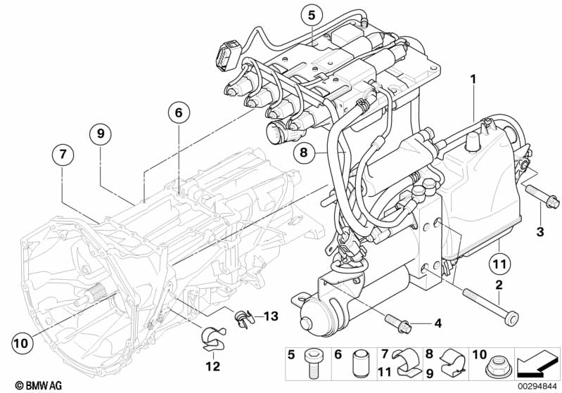 Genuine BMW 21542282998 E60 E63 E64 Hydraulic Unit (Inc. M5 & M6) | ML Performance UK Car Parts