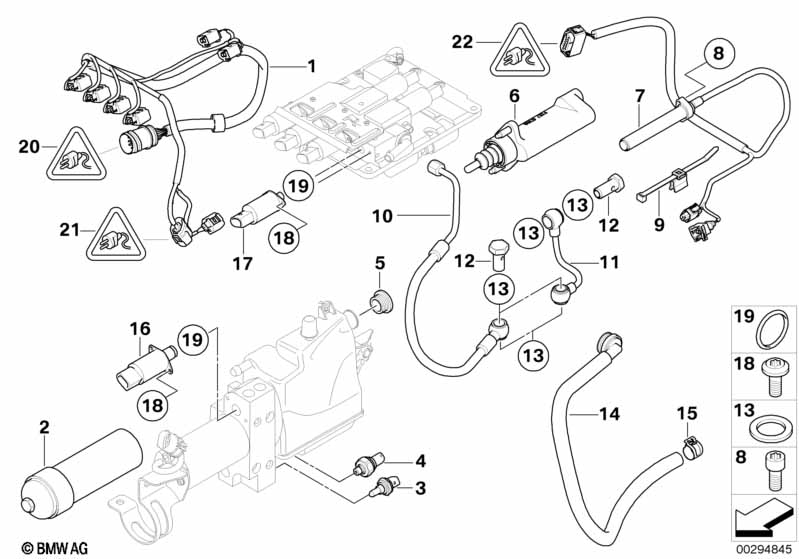 Genuine BMW 23017837428 E60 E64 E63 Clutch Sensor (Inc. M5 & M6) | ML Performance EU Car Parts