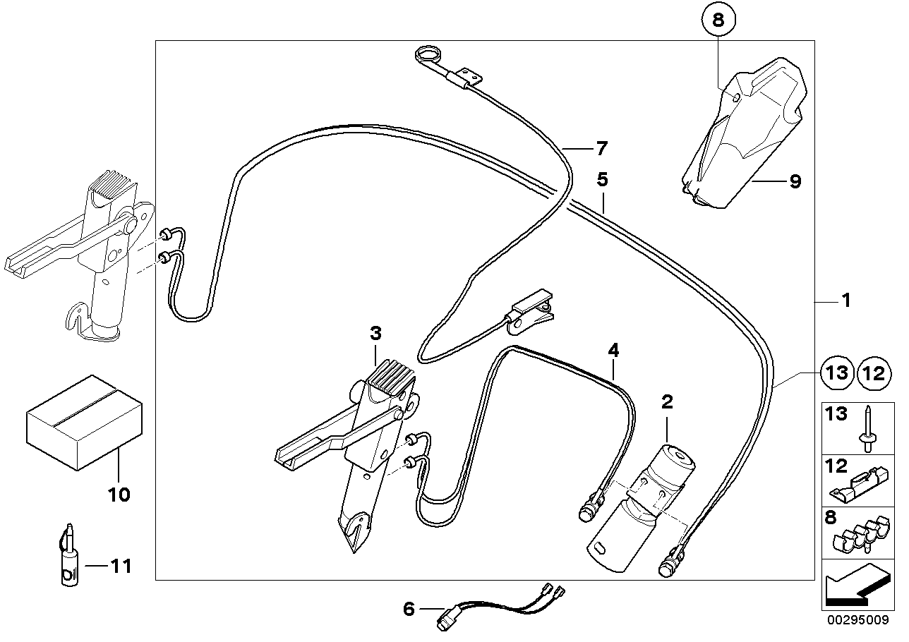 Genuine BMW 54347122951 E85 Wiring Harness For Pump (Inc. Z4) | ML Performance UK Car Parts
