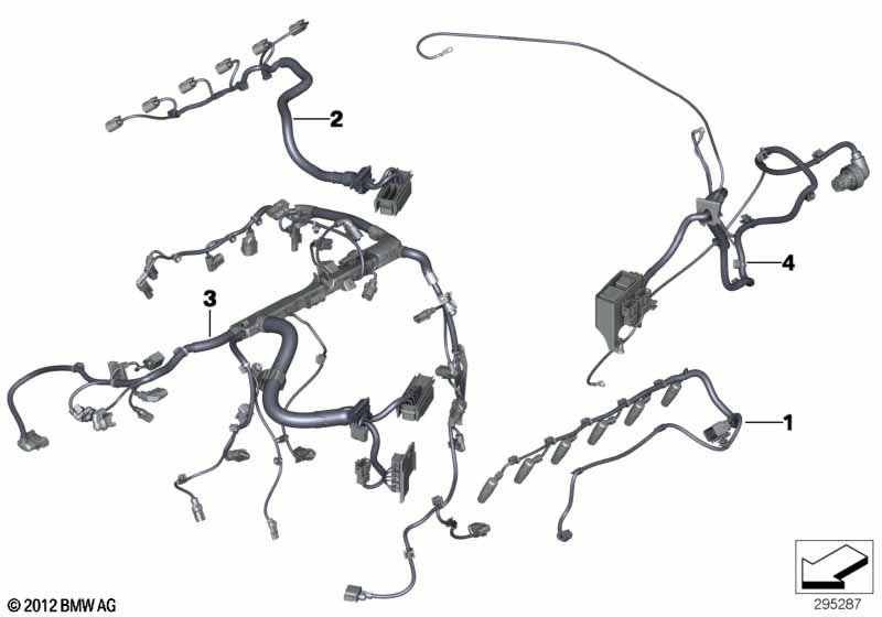 Engine wiring harness