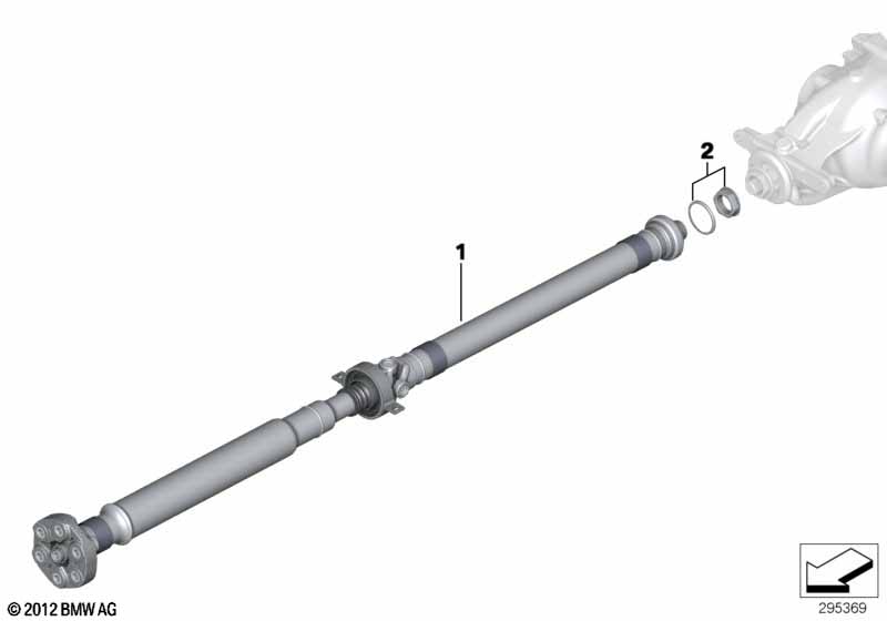 Drive Shaft/Insert nut