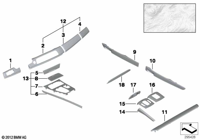 Individual wood 'Eschemaser weiss'