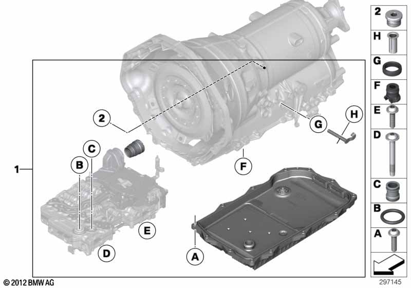 GA8HP45Z shift shaft