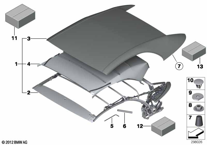 Folding top
