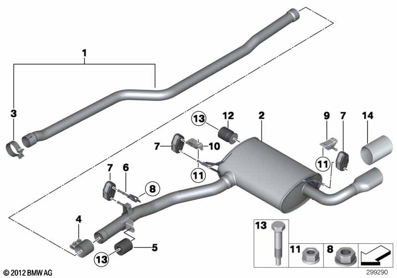 Genuine BMW 18107509368 E53 F25 F26 Vibration Absorber 63 HZ (Inc. X3, X5 3.0i) | ML Performance UK Car Parts