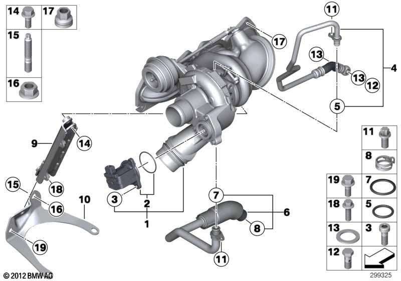 Turbo charger with lubrication