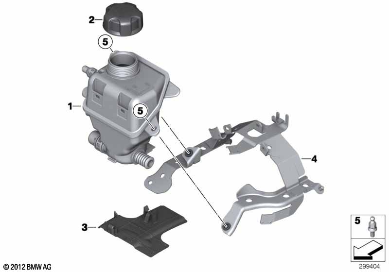 Expansion tank, intercooler