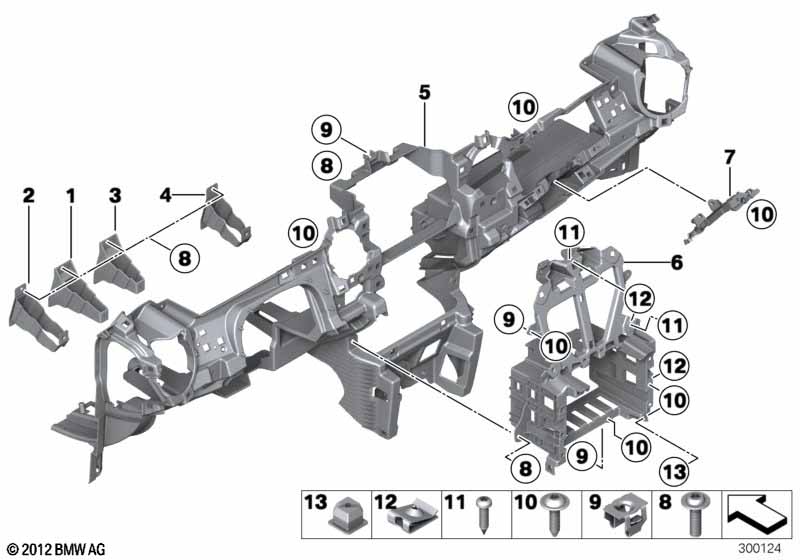 Verkleidung Instrumententafel