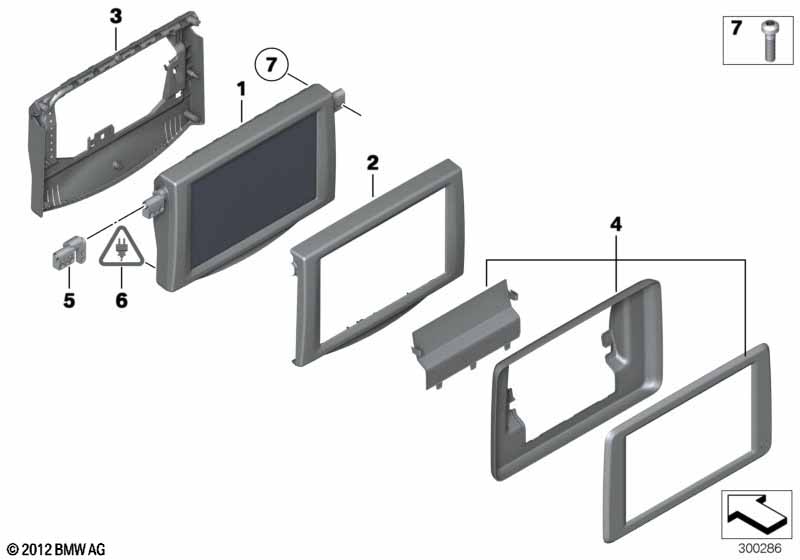 Rear compartment monitor