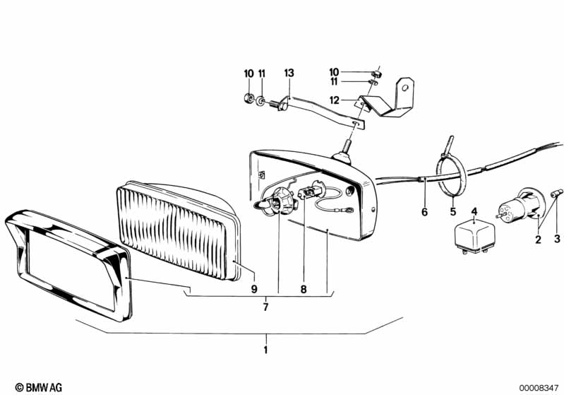 Installing set fog lamps