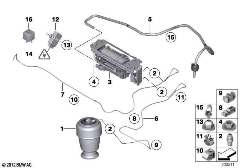 Levell.device, air spring and ctrl unit