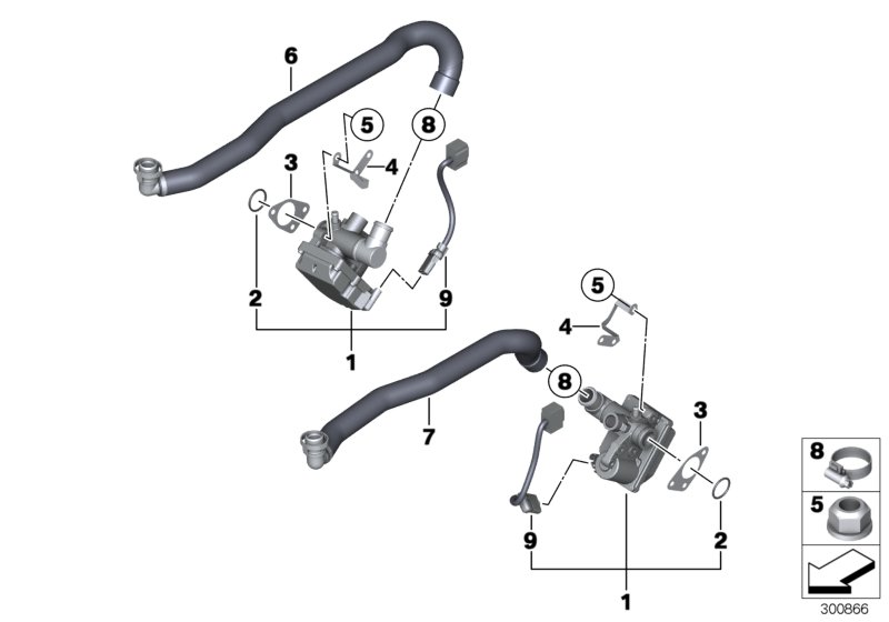 Genuine BMW 13417834495 E64 E60 E61 Idle Control Device (Inc. M5 & M6) | ML Performance US Car Parts