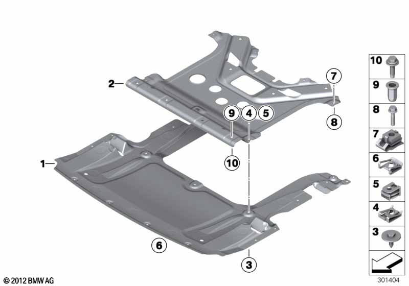 Underhood shield