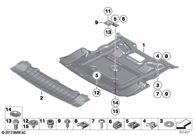 Underhood shield