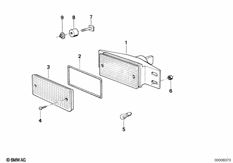 Genuine BMW 63131376873 E30 Lens Left (Inc. M3) | ML Performance EU Car Parts