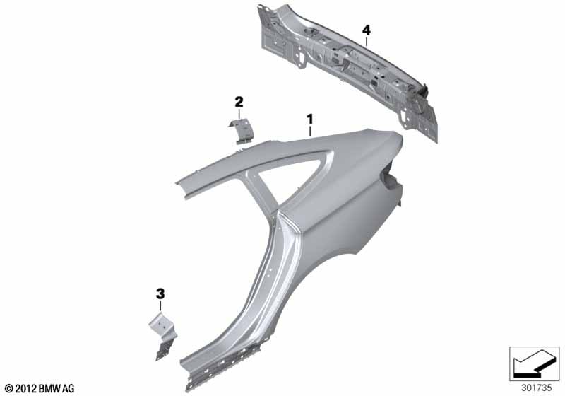 Side panel/tail trim
