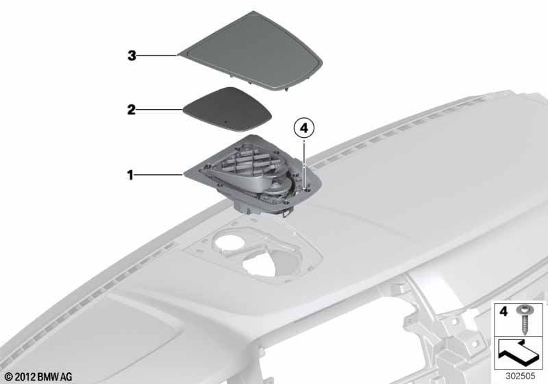 Individual parts, high-end I-panel