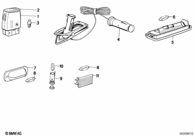Various lamps