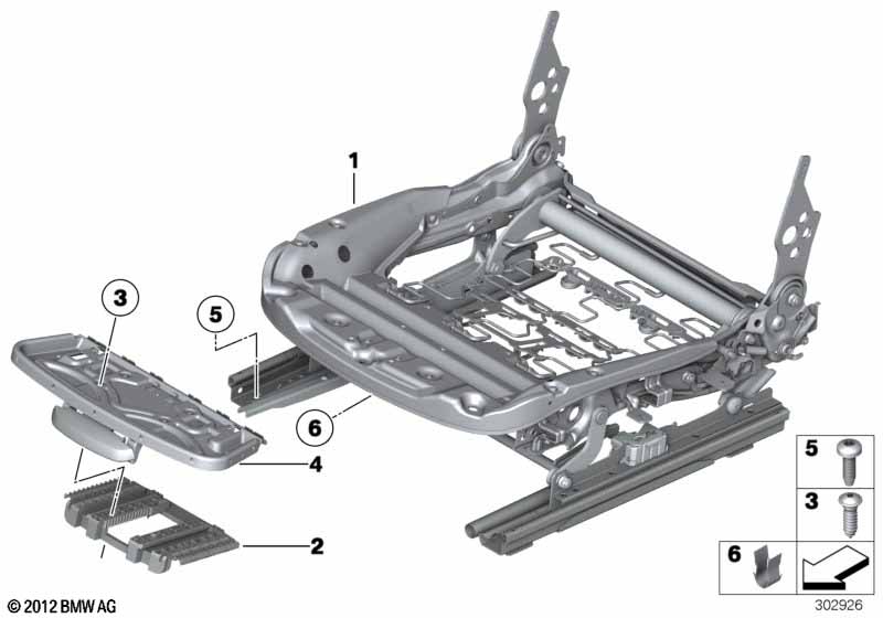 Genuine BMW 52107354203 F25 F26 U-Clamp (Inc. X4) | ML Performance UK Car Parts