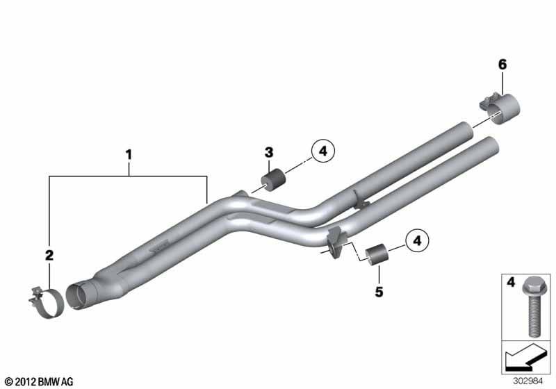 Front muffler