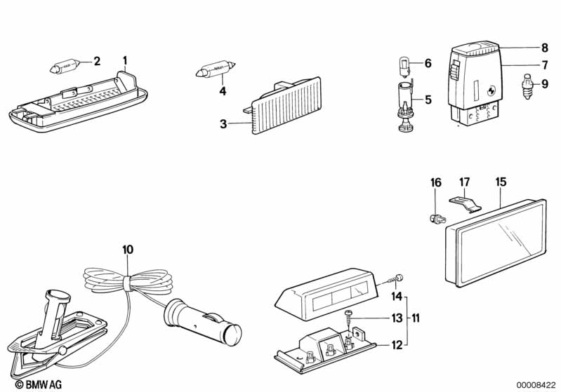 Various lamps
