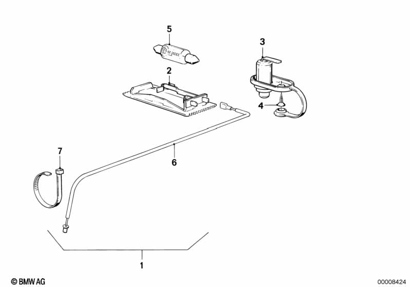 Luggage compartment light