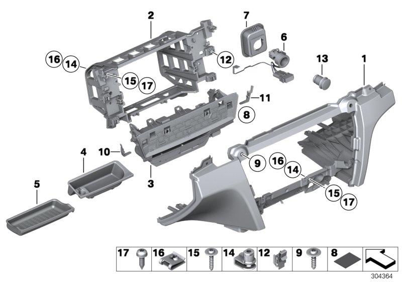 Genuine BMW 51459182286 F02 F01 Insert Velour (Inc. Alpina B7X) | ML Performance UK Car Parts