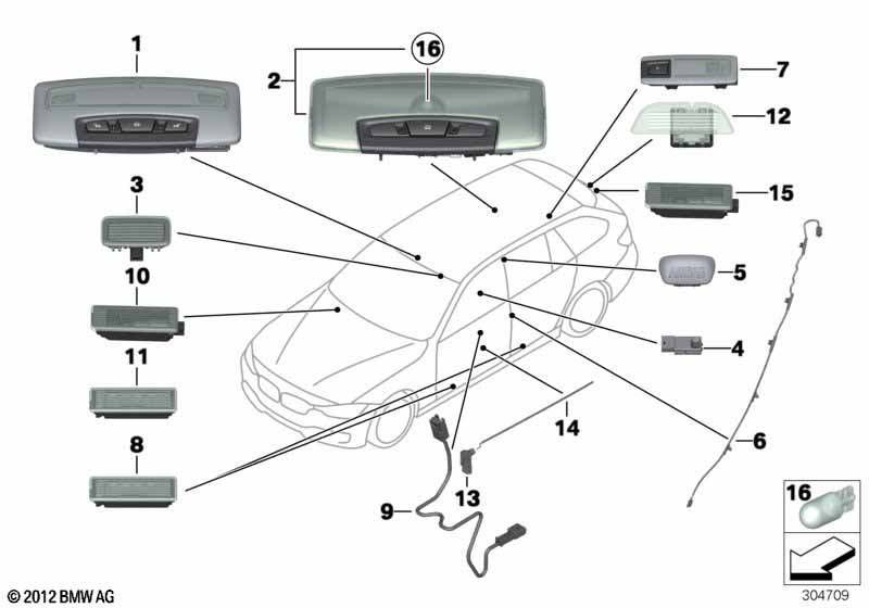 Various lamps