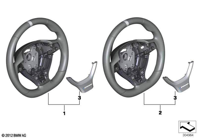 M Performance steering wheel